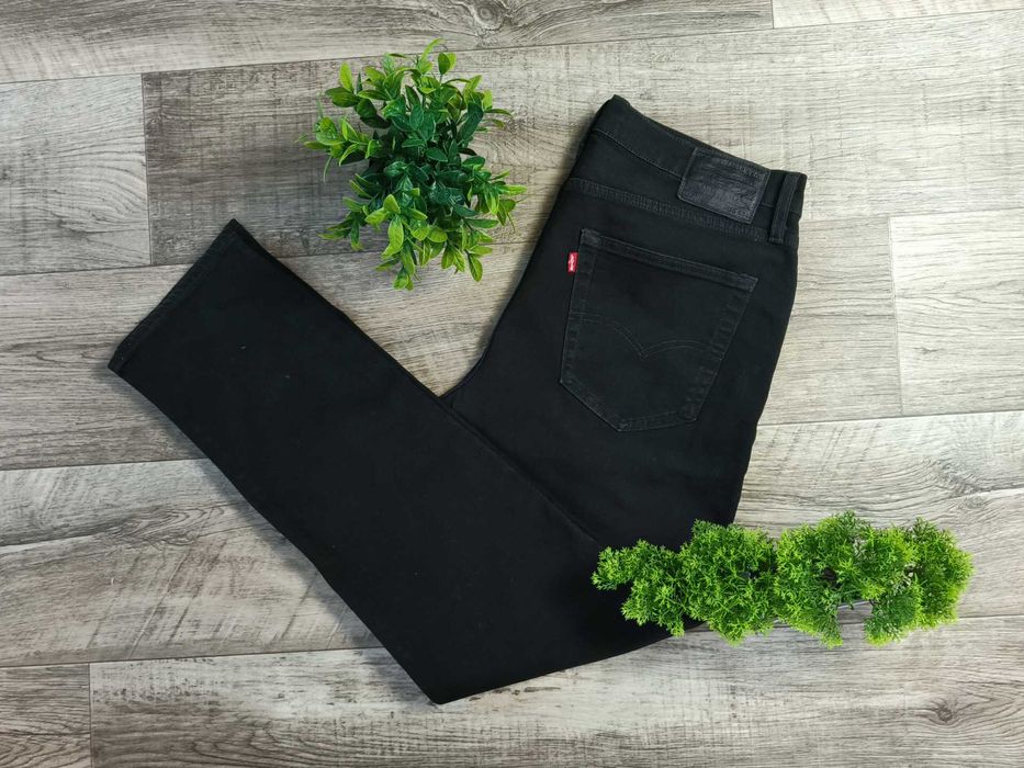 [W36 L34] LEVIS 501 Джинси широкі левіс чорний 505, 550, 502