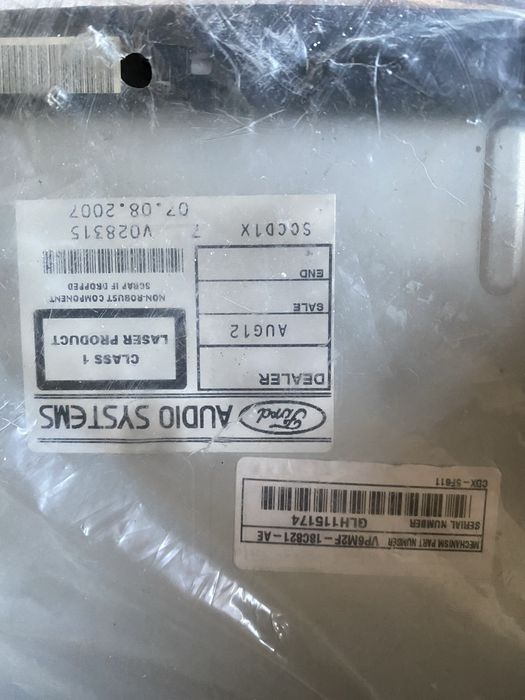 Auto Radio Ford Smax original