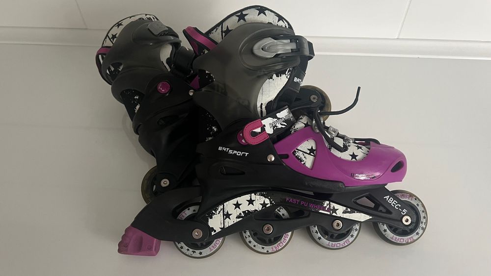 Rolki ż ochraniaczami