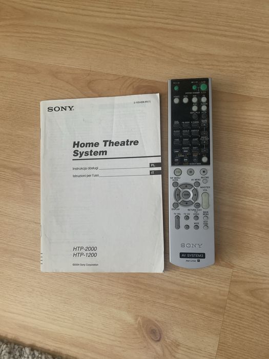 SONY zestaw kina domowego HTP-1200
