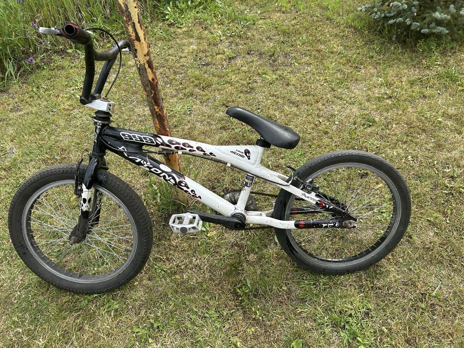 Rower bmx biały używany