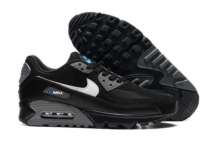 Nike Air Max 90 Black Marina Iron Grey White DR0145-002