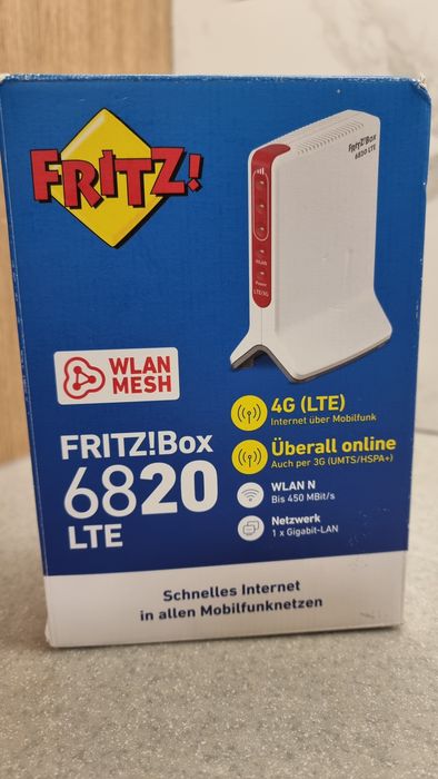 Маршрутизатор AVM FRITZ!Box 6820 LTE (20002906)Бездротовий маршрутизат