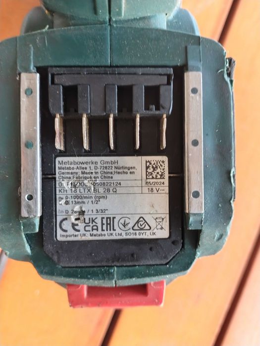 Młotowiertarka Metabo