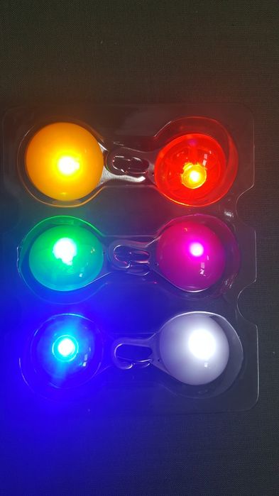 Светящиеся фонарики/маячки для собак набор.