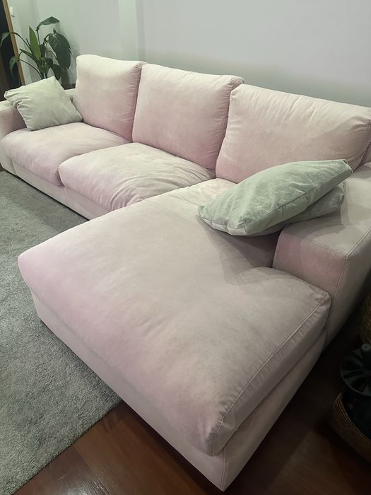 Sofá de 3Lugares com CHAISE Long