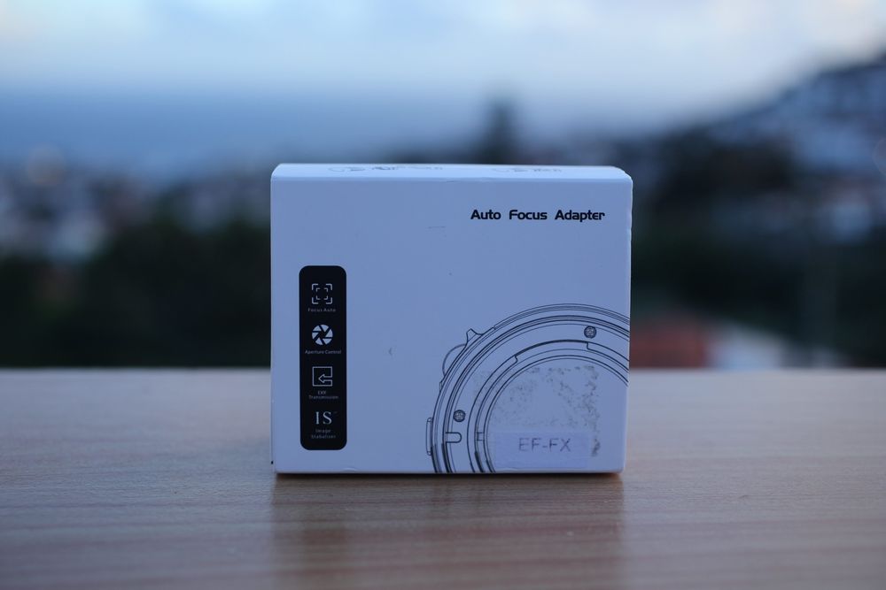 Adaptador Fuji para lentes Canon