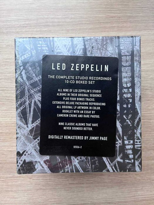 洋楽 LED ZEPPELIN Complete Recordings 10CD The Complete Studio Recordings (10CD): Amazon.co.uk: CDs & Vinyl