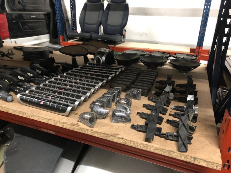 Peças Smart Fortwo roadster 450/ 451/ 1G/ 2G/ 3G