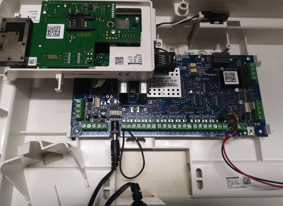 Central alarme  Honeywell Galaxy Flex