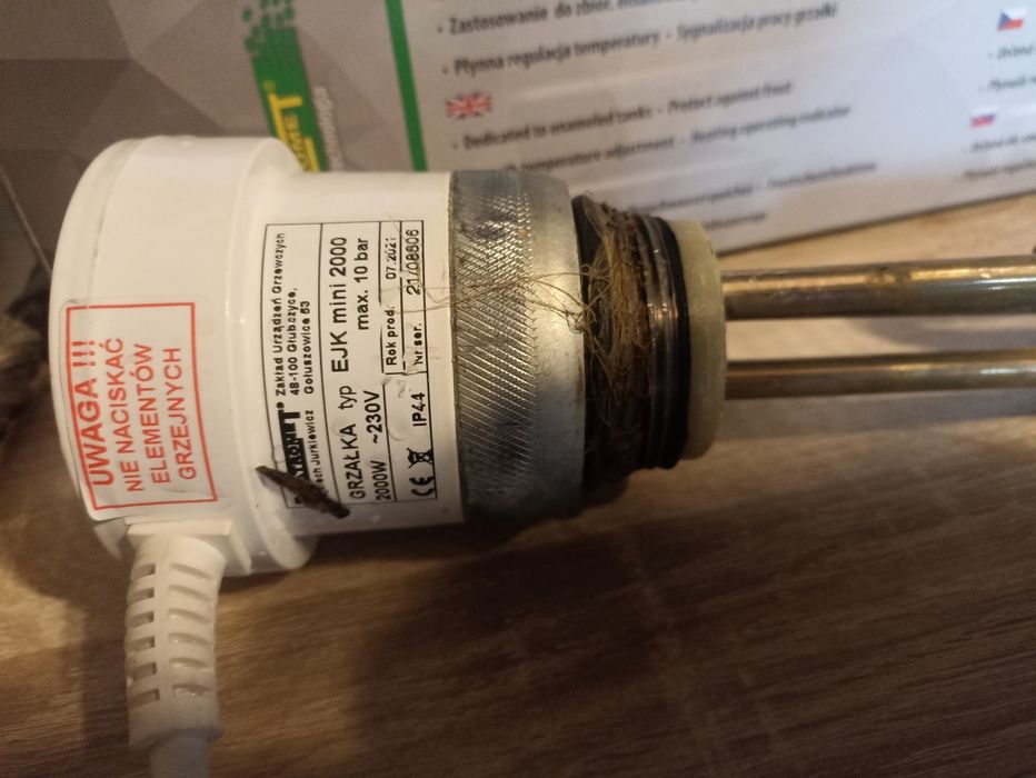 Termostat do bojlera bez grzałki 2 kW