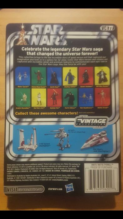 Star Wars Vintage Collection - RATTS TYERELL VC77 (Hasbro) UNPUNCHED