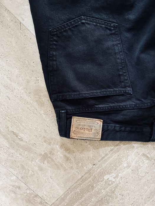 Męskie spodnie jeansy Ralph Lauren W36 L32 XL  made in Mexico stan bardzo dobry