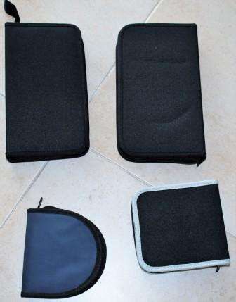 Bolsas e caixas para CD e DVD