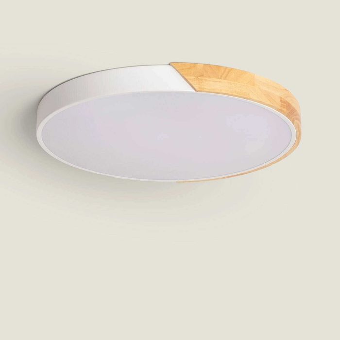 EfectoLED Plafón LED 36W Circular Madeira Ø500