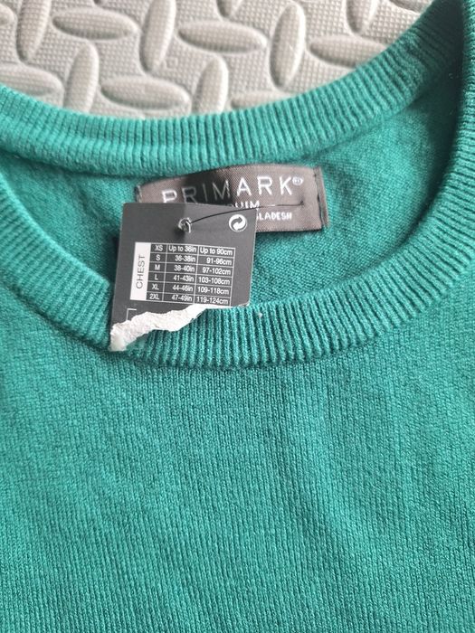 Sweter męski zielony PRIMARK roz M