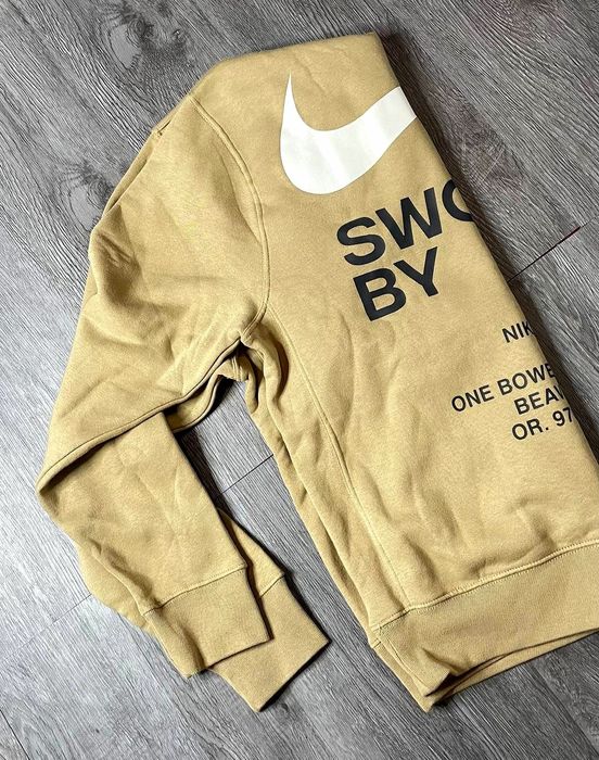 Чоловіче худі Nike Swoosh Nsw Beige(Оригінал)Розмір М.