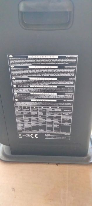 Aquecedor a parafina