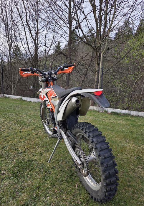 Motocykl Ktm freeride 250R.