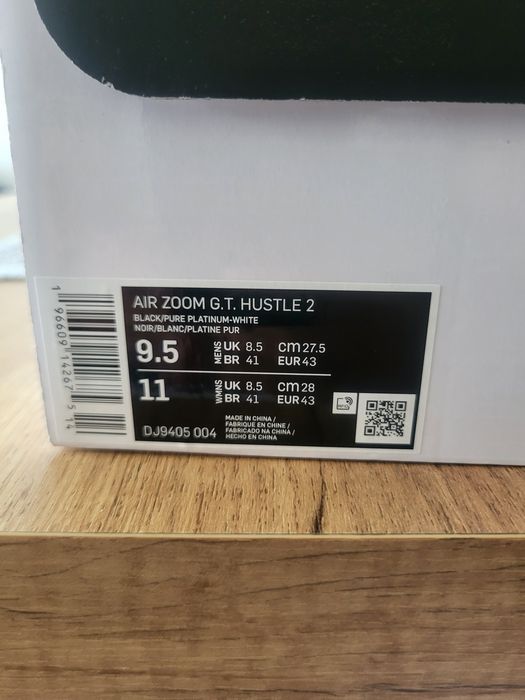 Buty Nike Air Zoom G.T Hustle 2 rozmiar 43 oraz 45