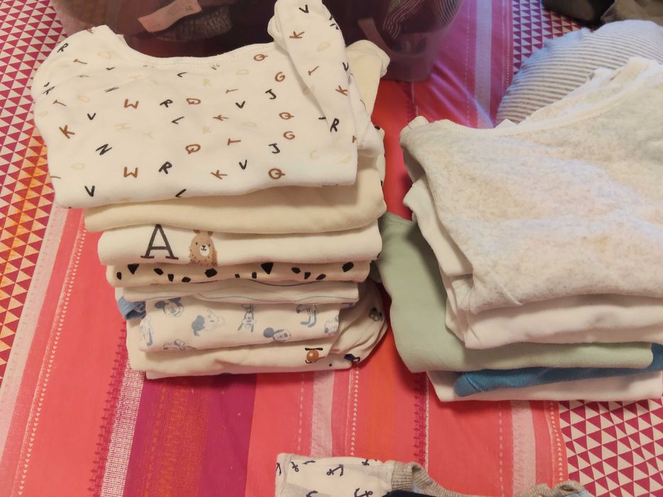 Conjunto de body's de bebe verão