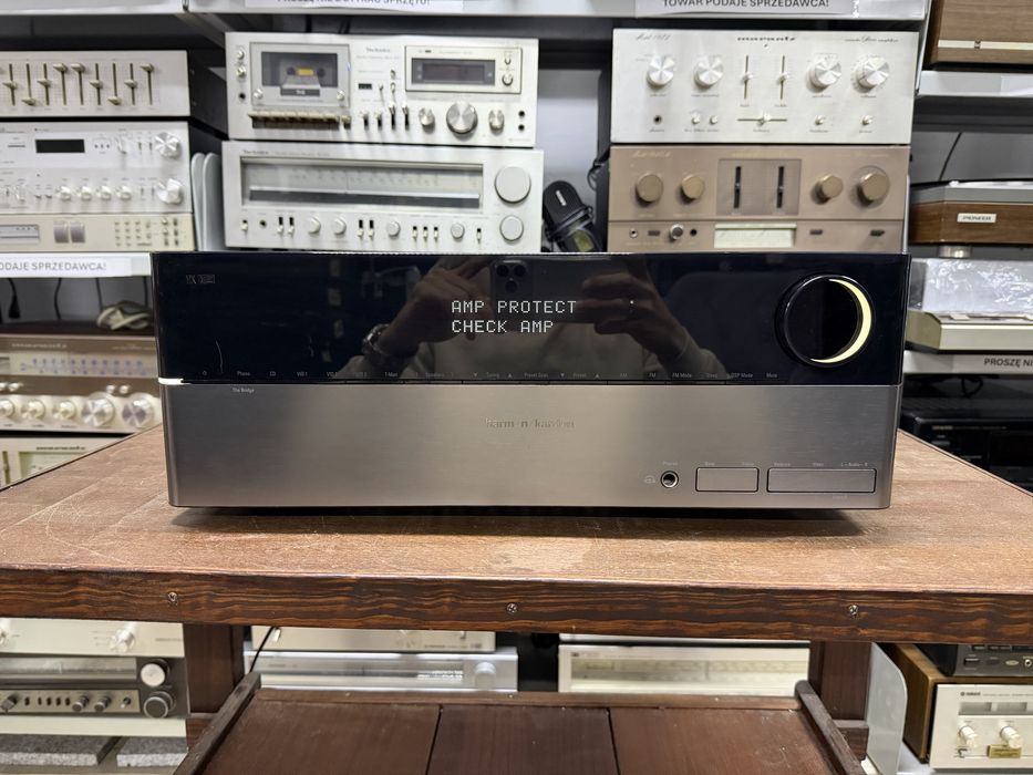 ‼️ Amplituner Harman/Kardon HK3490, uszkodzony, Audio Room