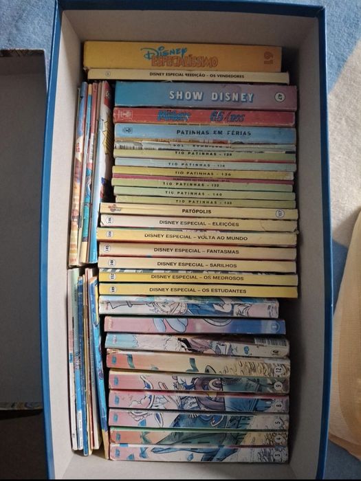 40 livros Disney, tio patinhas, hiper disney