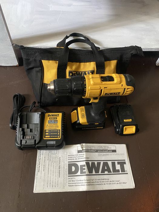 Шуруповерт DeWalt 20v оригинал