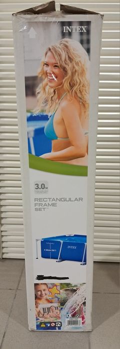 Piscina retangular Intex 300x200x75cm