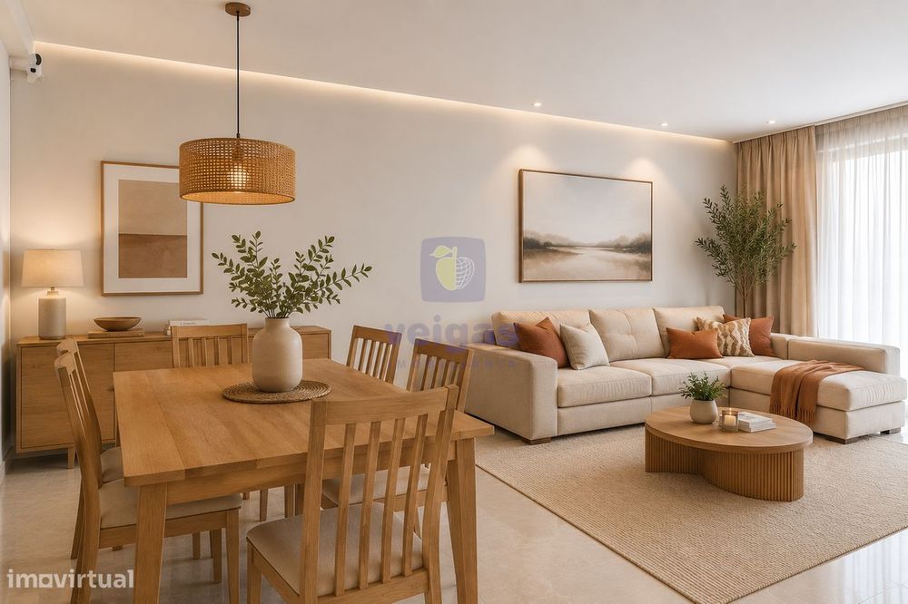 Apartamento T3 com garagem na Baixa da Banheira