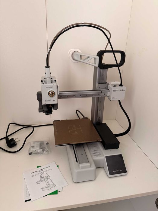 Bambu Lab A1 Mini (Com Caixa e Manuais) + Upgrades – Como Nova