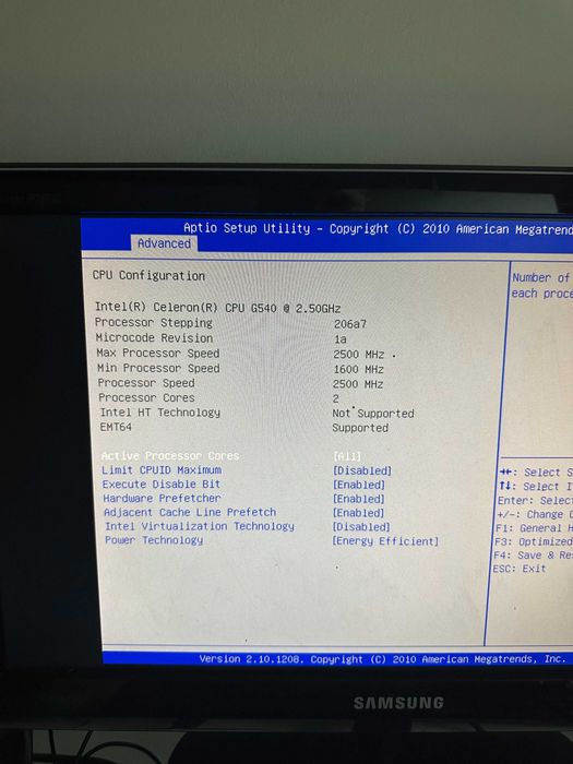 ПК для дому/роботи Intel Celeron G540/RAM 4 Gb/Biostar H61MLC