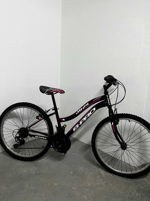 Bicicleta B-PRO JTR2 Rosa/Preto