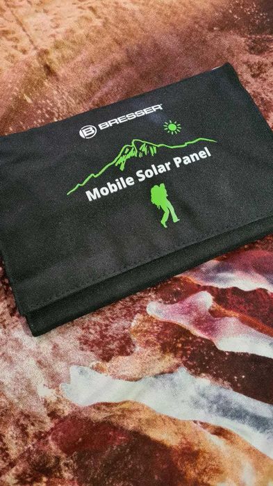 Складная солнечная панель 21W — зарядка телефона, power bank, GPS
