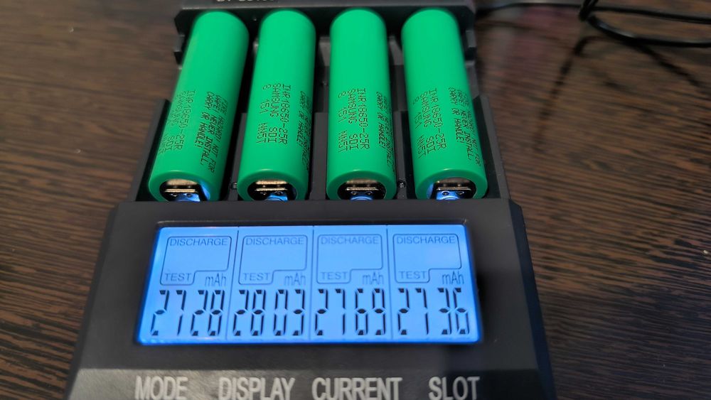 Аккумулятор Li-Ion Samsung INR18650-25R, 2700mAh 20A EVE LJ Dmegc soni