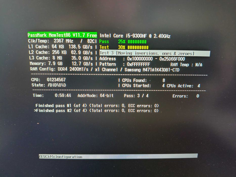 Оперативна пам'ять DDR4 PC4 Sodimm 8GB 2666MHz