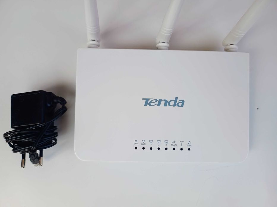 Tenda N300 F3 бездротовий маршрутизатор