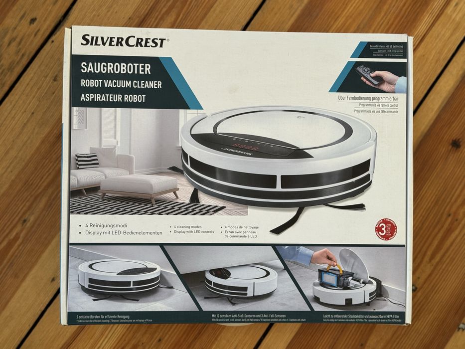 Robot sprzątający odkurzacz Silvercrest