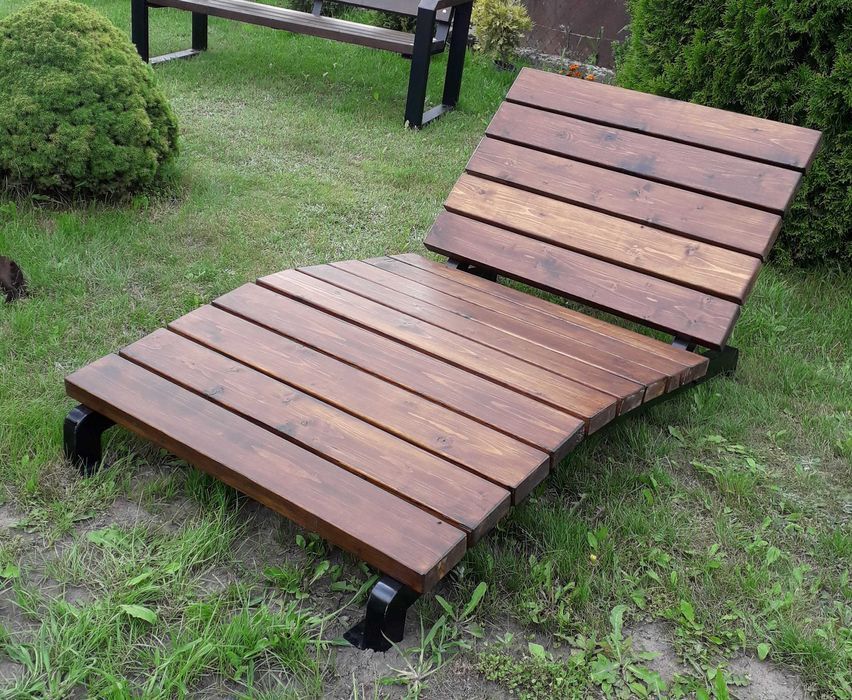 Leżak parkowy ogrodowy miejski AMO producent atest