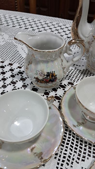 Serviço de chá antigo