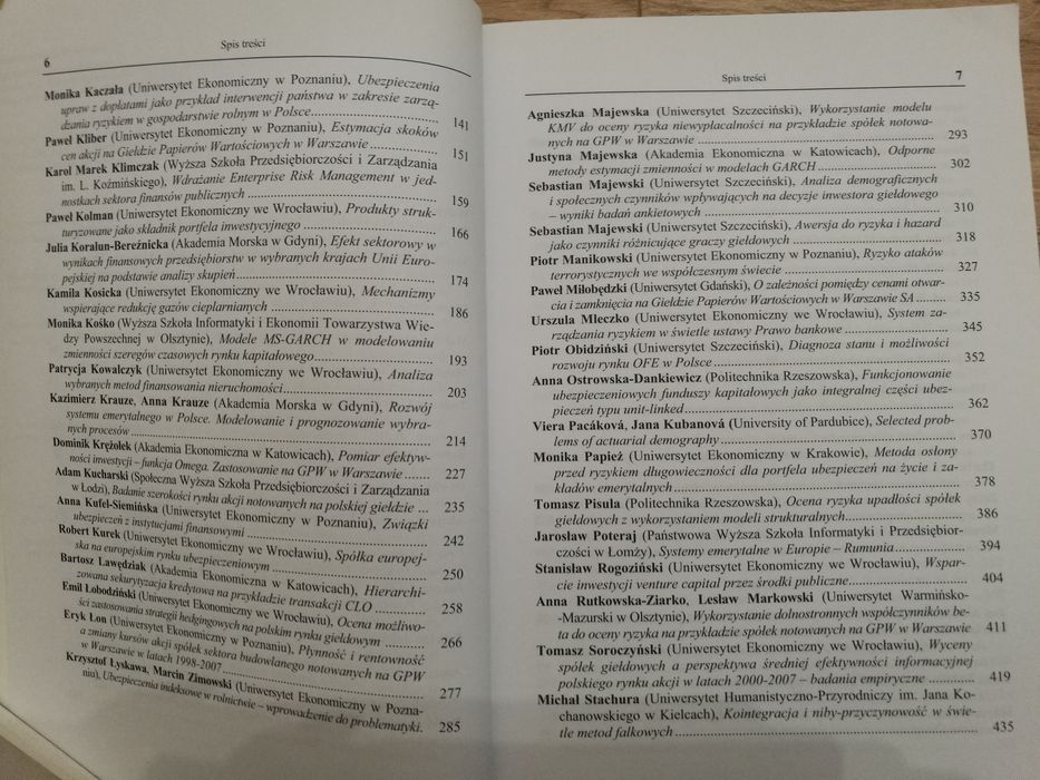 Inwestycje finansowe i ubezpieczenia-tendencje światowe a rynek polski