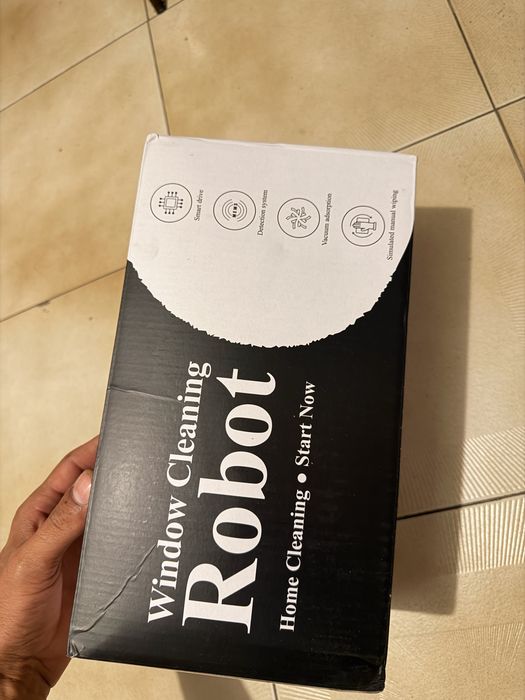 Robo limpa vidros  novo