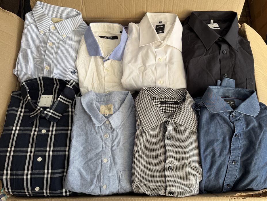 Pakiet mix koszul ( męskie  ) 180 szt