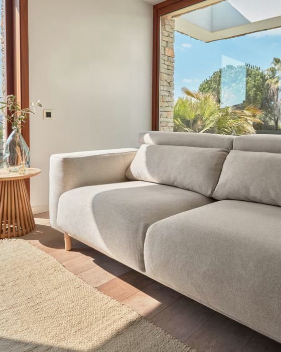 KaveHome Sofa Singa em Austin Cru