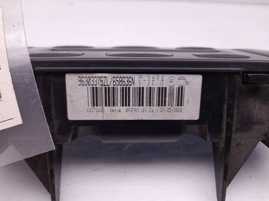 Botão / interruptor do AC PEUGEOT 406 (8B)