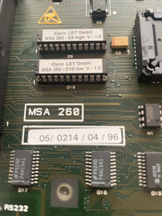 Монітор оператора плати управління