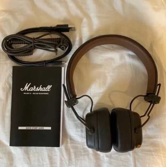 Наушники беспроводные Marshall Major IV 80 часов автономно оригинал BT