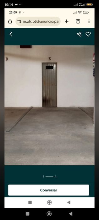 Estacionamento para um carro com arrecadacao