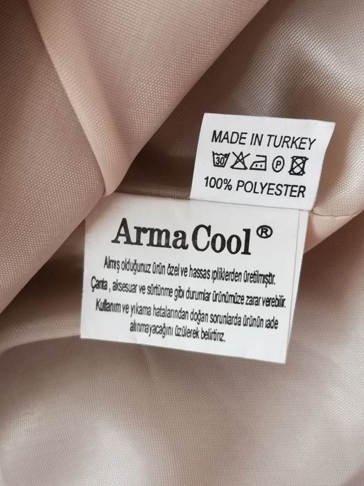 Bolerko/ krótka marynarka damska: Arma Cool - rozm.42 - kość słoniowa