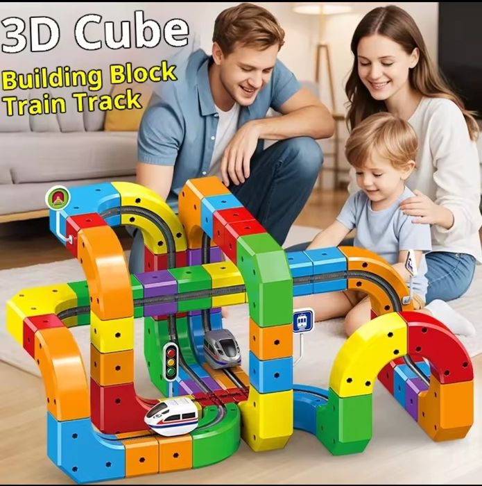 Конструктор - залізниця Magic Track Cube (Чарівний куб)